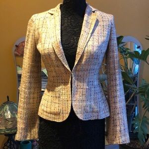 Kenneth Cole tweed blazer size 2